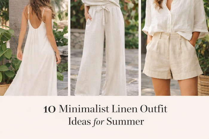 10 Minimalist Linen Outfit Ideas for Summer
