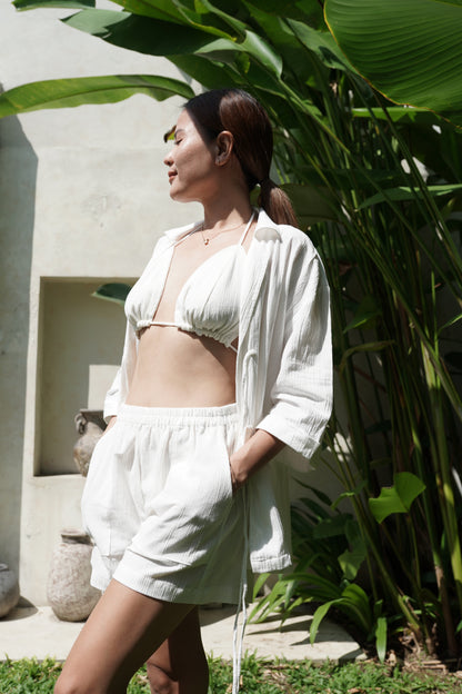 Savory Linen Outer Jacket