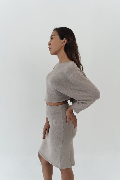 Kamper Cotton Knit Top