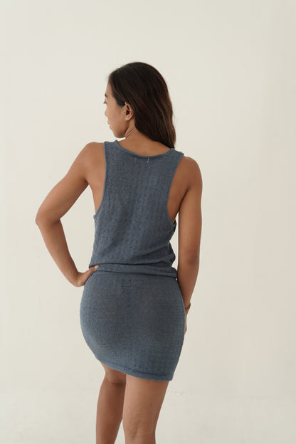 Sustainable Knit Mini Dress – Timi Dress | Aline My Label