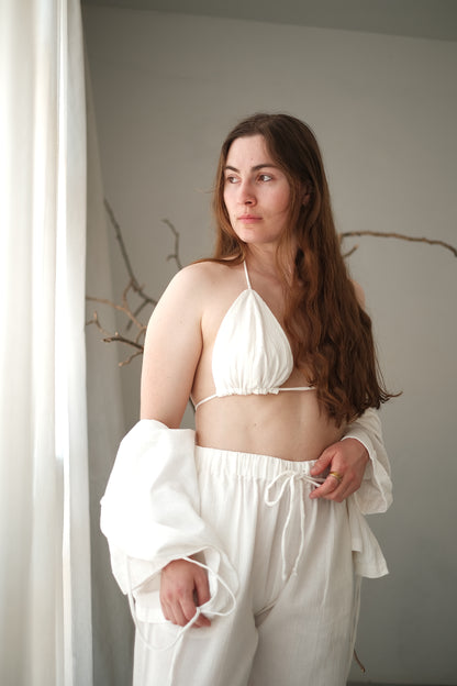 Savory Inner Linen Top