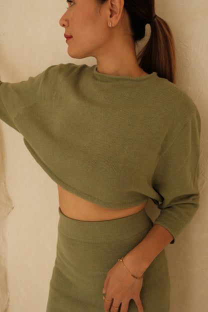 Kamper Cotton Knit Top