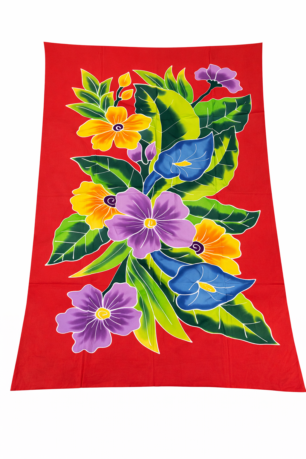 Handmade Bali sarong tropical floral beach wrap by Aline My Label