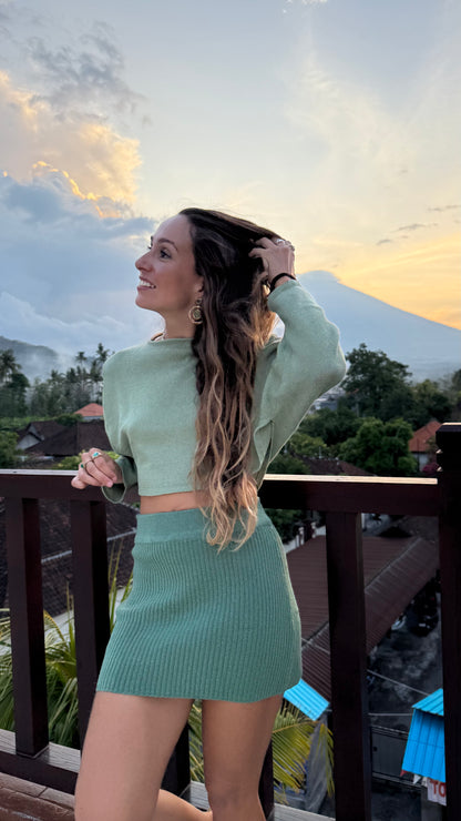 Kamper Cotton Knit Top