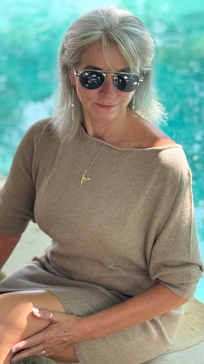 Luna Knit Mini Dress – Sustainable Women’s Dress | Aline My Label