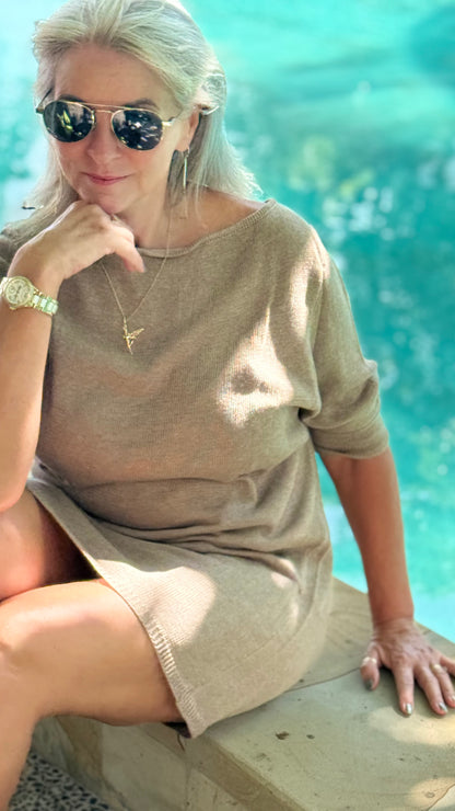 Luna Knit Mini Dress – Sustainable Women’s Dress | Aline My Label