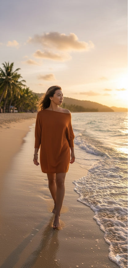 Luna Knit Mini Dress – Sustainable Women’s Dress | Aline My Label