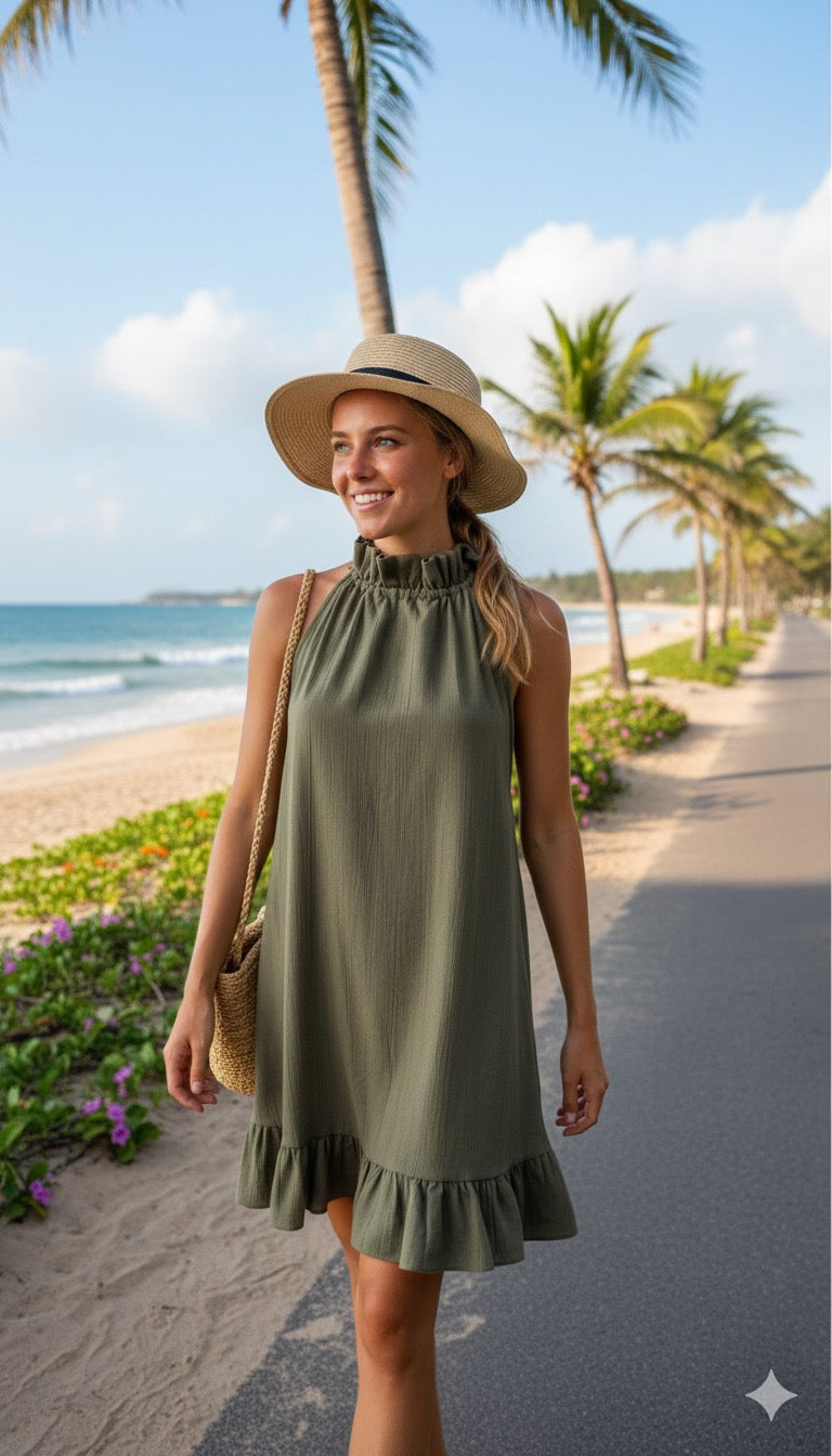 casa linen dress stretch linen casa dress