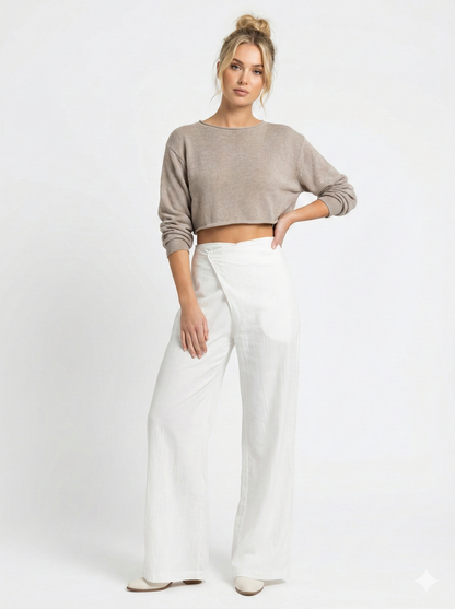 Kamper Cotton Knit Top