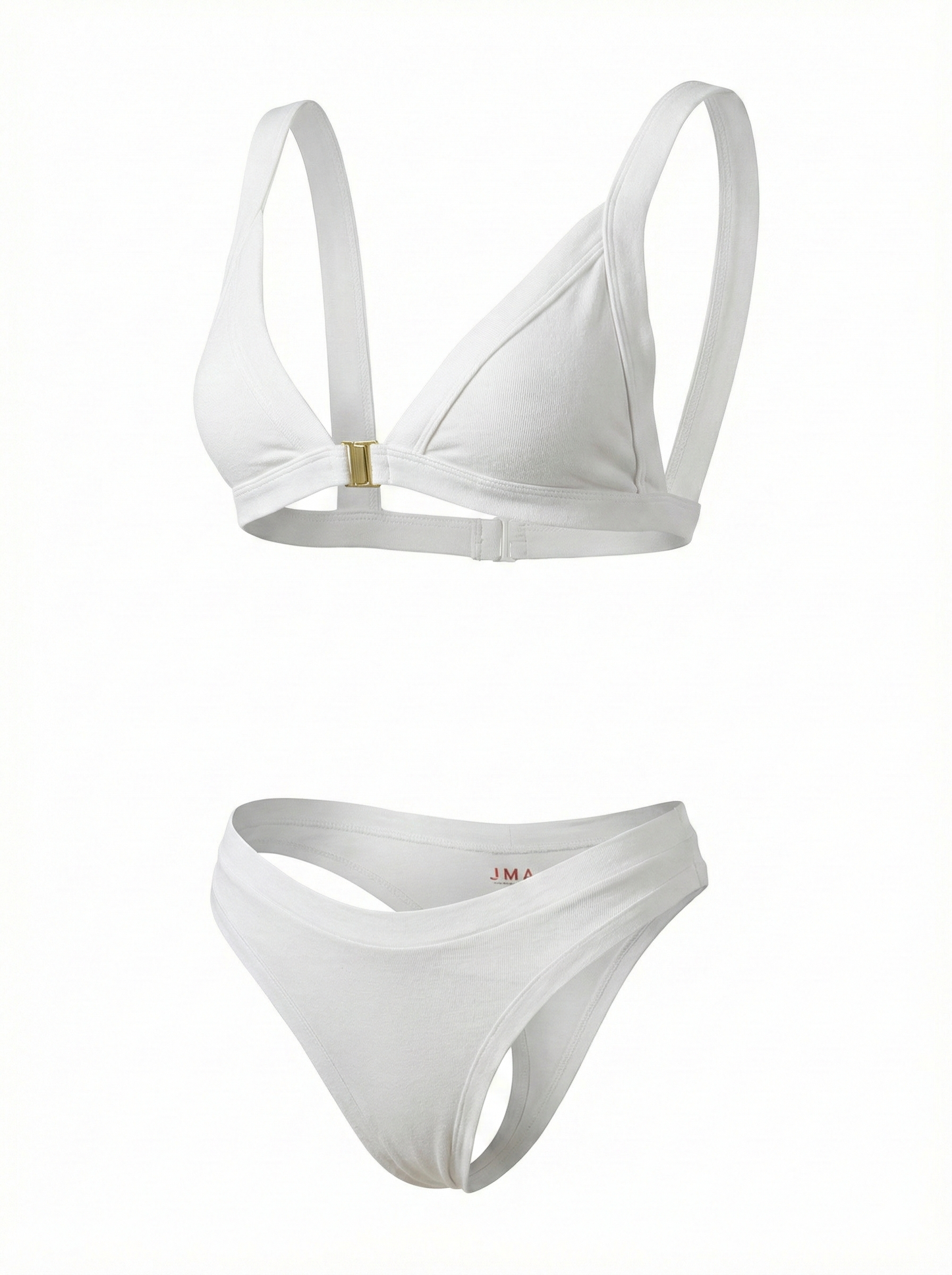 White Sorex TENCEL™ thong with soft seamless stretch