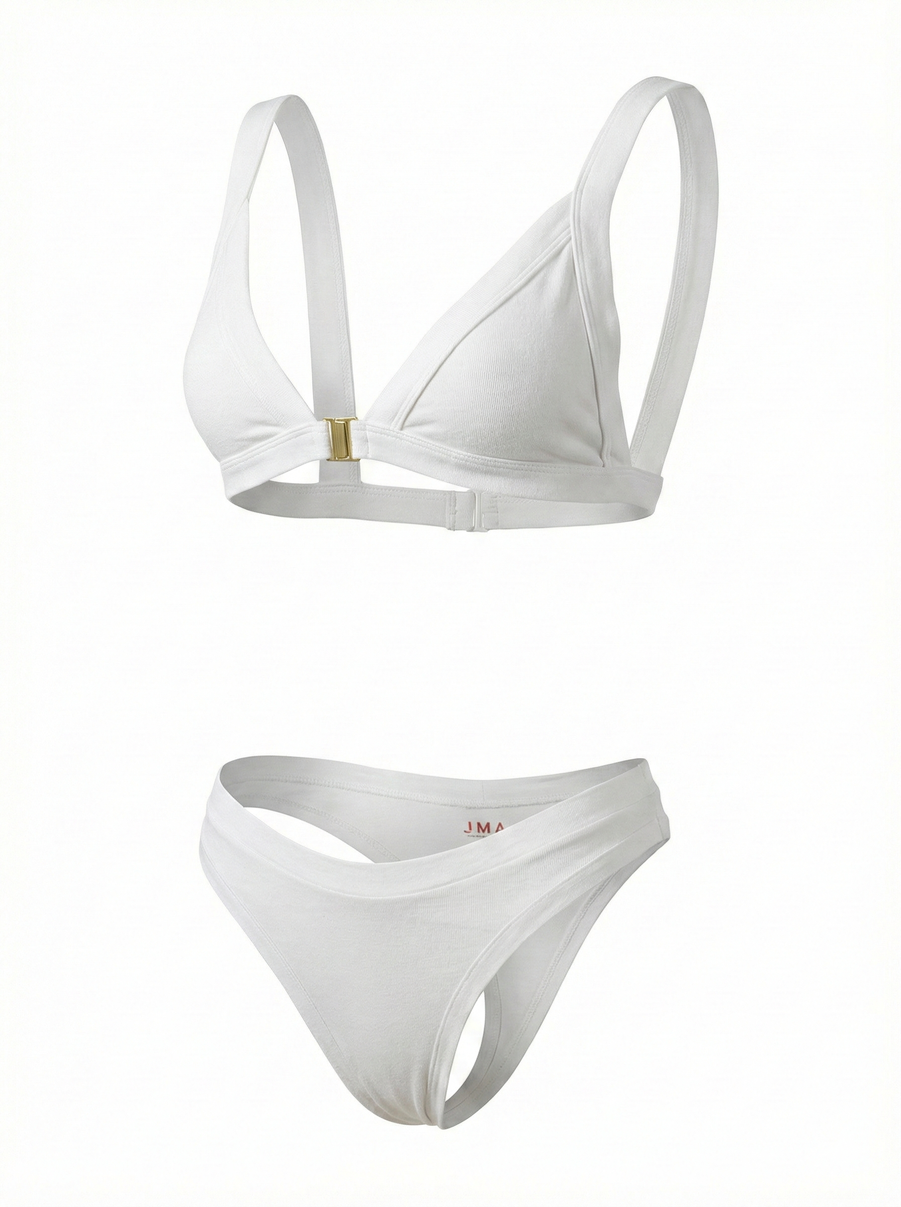 White Sorex TENCEL™ thong with soft seamless stretch